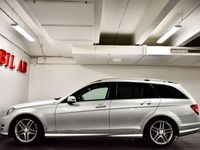 begagnad Mercedes C220 T CDI AMG AVANTGARDE PDC DRAGKROK GPS BT