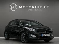 Begagnad Hyundai i30 135 HK (99 kW) 2015 Svart Halvkombi