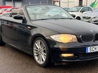Begagnad BMW 125 218 HK (160 kW) 2008 Svart Halvkombi