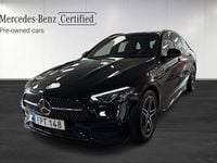 Begagnad Mercedes C300 AMG line 313 HK (230 kW) 2022 Svart Kombi