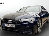 Begagnad Audi A6 S-Line 367 HK (269 kW) 2021 Firmamentblå metallic Sedan