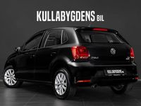 Begagnad VW Polo 90 HK (66 kW) 2015 Svartmetallic Halvkombi