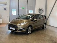 Begagnad Ford Fiesta Titanium 82 HK (60 kW) 2013 Brun Halvkombi