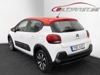 Begagnad Citroën C3 83 HK (61 kW) 2017 Vit Halvkombi