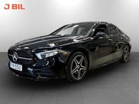 Begagnad Mercedes A200 Premium 163 HK (119 kW) 2020 Svart Sedan
