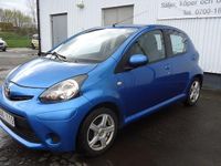 Begagnad Toyota Aygo 68 HK (50 kW) 2012 Blå Halvkombi