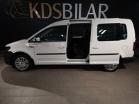 begagnad VW Caddy Maxi Life 2.0 TDI Euro 6 102hk 7-Sits Drag