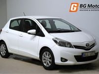 Begagnad Toyota Yaris Active 99 HK (72 kW) 2013 Vit Halvkombi