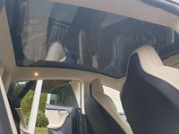 Begagnad Tesla Model S 386 kW (525 HK) 2018 Midnight silver metallic | kräm läder premiumsäten Halvkombi