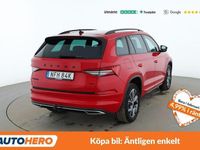 Begagnad Skoda Kodiaq SportLine 203 HK (149 kW) 2022 Röd SUV
