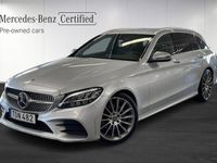 begagnad Mercedes C220 | AMG | BURMESTER | DRAG | NAVI