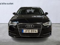Begagnad Audi A3 125 HK (91 kW) 2015 Svart