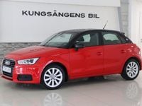 Begagnad Audi A1 Sportback Sport 95 HK (69 kW) 2016 Röd Halvkombi