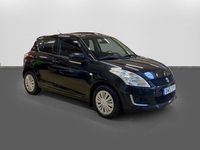 Begagnad Suzuki Swift 94 HK (69 kW) 2015 Svart Halvkombi