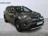 begagnad Toyota RAV4 Hybrid E-FOUR 2.5 i-AWD Navi Drag B-kam P-sens