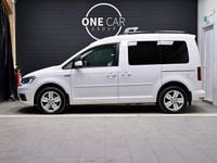 Begagnad VW Caddy Life 150 HK (110 kW) 2017 Vit Minibuss