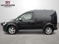 Begagnad VW Caddy 122 HK (89 kW) 2018 Svart Minibuss