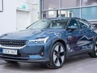Begagnad Polestar 2 Long Range Single Motor 219 kW (299 HK) 2023 Mörkblå Halvkombi