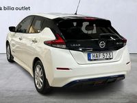 Begagnad Nissan Leaf 2018 Vit Halvkombi