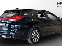 Begagnad Honda Civic 120 HK (88 kW) 2015 Svart Kombi