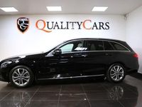 Begagnad Mercedes C220 170 HK (125 kW) 2018 Svart Kombi