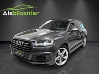 Begagnad Audi Q7 S-Line 272 HK (200 kW) 2017 Grå SUV