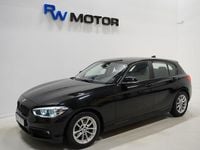 Begagnad BMW 116 Advantage 116 HK (85 kW) 2015 Svart Halvkombi