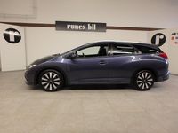 Begagnad Honda Civic Lifestyle 141 HK (103 kW) 2014 Blå Kombi