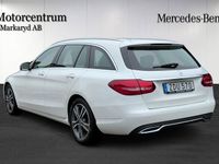 Begagnad Mercedes C220 Avantgarde 170 HK (125 kW) 2017 Vit Kombi
