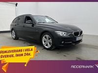 Begagnad BMW 318 Sport Line 143 HK (105 kW) 2014 Svart Kombi