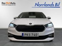 Begagnad Skoda Fabia Style 110 HK (80 kW) 2022 Candy white Halvkombi