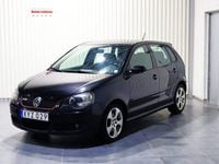 Begagnad VW Polo GTI 150 HK (110 kW) 2006 Svart Halvkombi