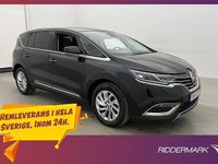 Begagnad Renault Espace Zen 131 HK (96 kW) 2015 Svart Minibuss