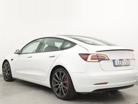 begagnad Tesla Model 3 Performance AWD Autopilot Pano V-hjul 2020, Halvkombi