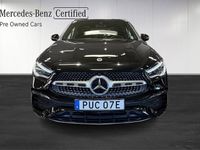 begagnad Mercedes GLA250 e Moms/AMG/Panelbelysning/Pano/Drag 2023 Svart