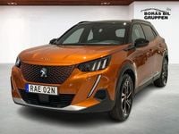 Begagnad Peugeot e-2008 GT 100 kW (137 HK) 2022 Orange SUV