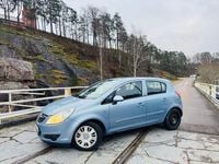 Begagnad Opel Corsa 80 HK (58 kW) 2007 Blå Halvkombi