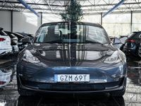 Begagnad Tesla Model 3 Long Range AWD 366 kW (498 HK) 2020 Grå Sedan