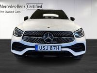 begagnad Mercedes GLC300e 4MATIC Moms/AMG/Panorama/Nightpackage/Navi