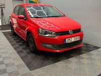 Begagnad VW Polo 90 HK (66 kW) 2011 Röd Halvkombi
