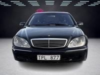 Begagnad Mercedes S430 279 HK (205 kW) 1999 Svart Sedan