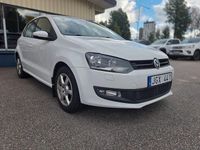 Begagnad VW Polo 90 HK (66 kW) 2012 Vit Halvkombi