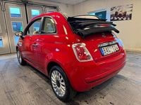 Begagnad Fiat 500C Pop 69 HK (50 kW) 2012 Röd Cab