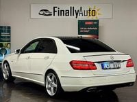 Begagnad Mercedes E250 Avantgarde 204 HK (150 kW) 2011 Vit Sedan