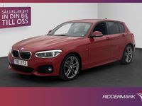 begagnad BMW 118 136hk M Sport HiFi Sensorer LED Välservad 0.52L/mil