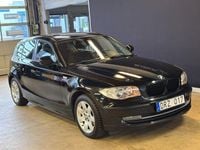 Begagnad BMW 116 122 HK (89 kW) 2009 Svart Halvkombi