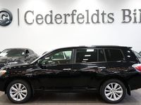Begagnad Toyota Highlander 274 HK (201 kW) 2008 Svart SUV