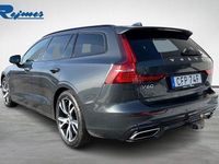 Begagnad Volvo V60 R-Design 303 HK (222 kW) 2019 Savile grå metallic Kombi