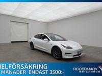 Begagnad Tesla Model 3 Standard Range Plus 239 kW (325 HK) 2020 Vit Sedan