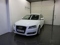 Begagnad Audi A3 Sportback Attraction 105 HK (77 kW) 2011 Vit Halvkombi